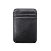 Card Holder Slim Small Wallet Faux Leather Solid Color Driver's License Credit Card Case Business Use