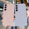 Leopard Patterned Soft Silicon Case For Samsung A55 M35 S24 Xiaomi Redmi Note 13 Pro 13C iPhone Huawei Honor Realme Camera Protective Shockproof Cover