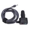 Satellite Car Charger 5M 16.4ft Support USB C 36W Fast Charging Digital Display Satellite Car Power
