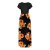 Women's Casual Sleeve   Print Maxi  Tank  Long Dress