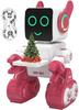 Remote Control Robot Humanoid Electronic USB Entrance Ceremony Multifunctional Robot Easily Transports Light Touch Sound Includes Piggy Christmas Gift