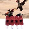 4pcs Rooster Cocks Mitt Para Gallos Hen Helmet Fighting Protection Farm Animals Chicken Coop Supplies Accessories