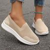 Casual Large-size Mesh Breathable Women's Shoes Autumn New Women's Comfortable Soft-soled Flat-soled Fly-woven Shoes