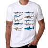 So Many Fish Freshwater Printed T-Shirt Men Men  Brand Clothing Casual Print TShirt Men Cotton Tees Harajuku Streetwear