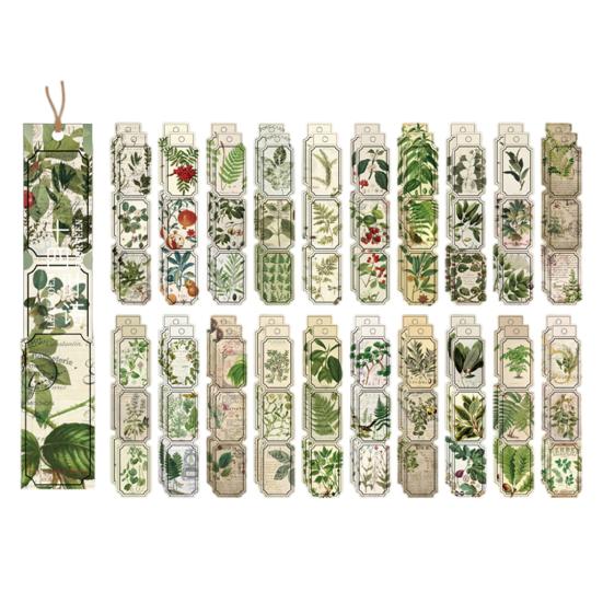 40 шт. DIY виниловые наклейки легко наклеиваются, отличные самоклеящиеся винтажные ботанические дневниковые заметки, канцелярские наклейки, материал для наклейки