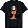 Mexican Girl Mexico Flag Proud Mexicana Women T-Shirt