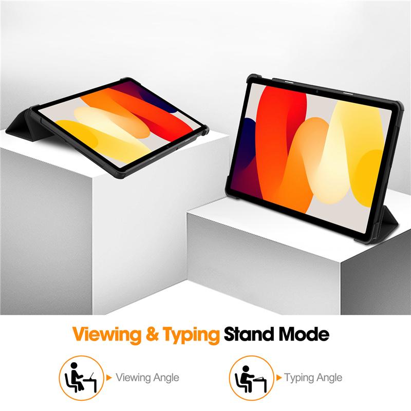 PU Leather Auto Sleep Cover for Xiaomi Redmi Pad SE Case 11 Inch 2023 Magnetic Stand Case Coque Capa