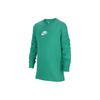 Sportswear Solid Logo Long Sleeve T-Shirt Kids Tops Green FJ2958-324