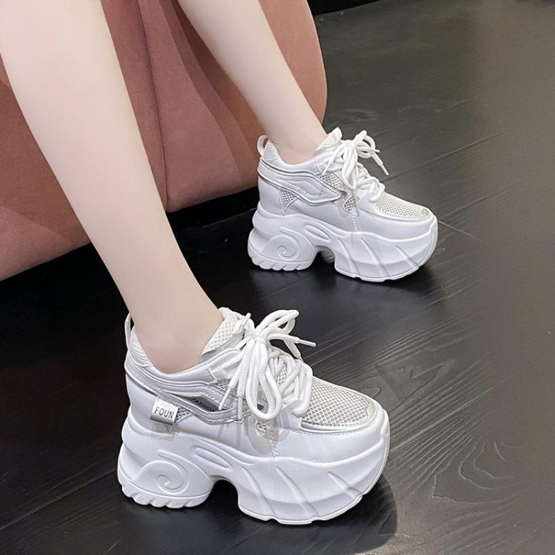 Summer Women Designer Shoes Flat Female 2024 Autumn White Ladies Casual Chunky Sneakers Platforms Fashion Sneakers