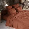 Terracotta Cotton Gauze Duvet Cover 200x200