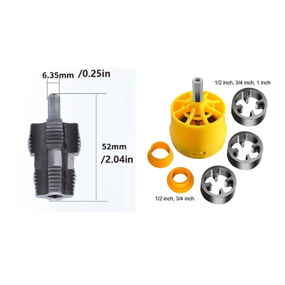 Резьба PPR водопроводная труба внутреннее отверстие сверло сантехнические трубы резьбонарезной станок кран насосы трубы