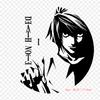 Death Note Light Yagami Misa Amane Iron On Patches For Clothing Patches On Clothes DIY Tshirts Heat Transfers Stickers