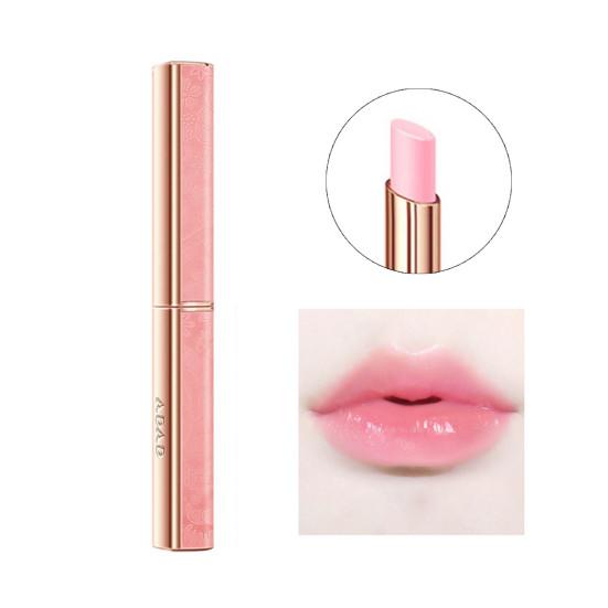 0.8g Lip Gloss Natural Daub Smoothly Ultralight Temperature Change Lipstick Lip Balm for Party