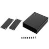 24x64x80mm Aluminum Alloy Circuit Board Case Enclosure Protective Decorder Housing