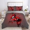 3D Sexy Lips Bedding Set Kiss Me HD Printing Duvet Cover 2/3 Pieces AU140 * 210 Full-size Soft Home Decoration