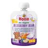 Holle Puree Fruit Pouch Blueberry Bear 85g