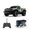 New 1:24 Full Scale LED Light Off-Road Jeep Remote Control Car 10km/h Battery Controlled Children's Toy Car Boy Gift Anti-Fall Anti-Collision
