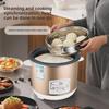 Compact 3L Rice Cooker: Ideal for Two-Person Households, Dorms, or Gifts, with Multifunctional Features.