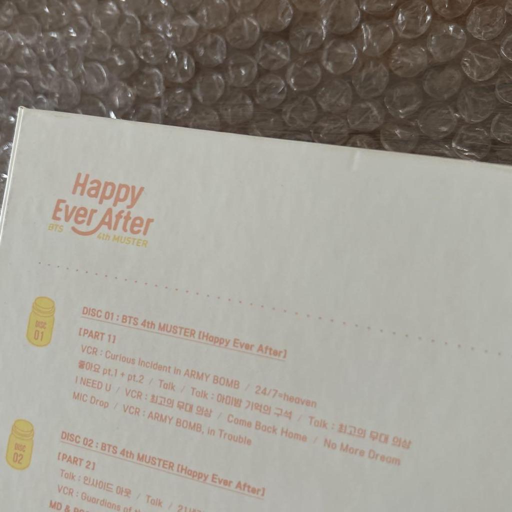 [USED] BTS Happy Ever After Blu-ray Happy Ever After Blu-ray