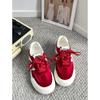 Spring New Platform White Shoes Board Shoes Versatile Casual Shoes 3339