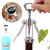 Stainless Steel Portable Wing Type Wine Opener, Metal Corkscrew, Wine Bottle Openers, Wine Cork, Sommeliers Corkscrew