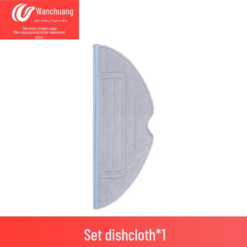 Roborock S8+/S8 Pro Ultra/G20 Sweeper Accessories: Cleaning Liquid, Rag, Side Brush, Filter, Dust Bag Set