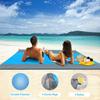 Beach Blanket Picnic Blanket Waterproof Sand Mat Light Mat Portable For Travel Camping Hiking Bagless Sand Mat
