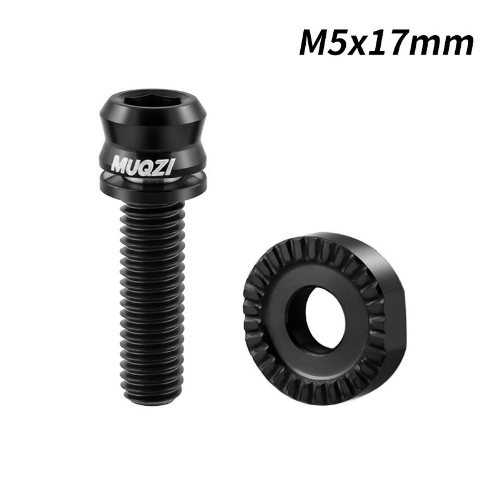 Titanium Zinc Zinc Alloy Bicycle Front Wheel Fixing Screw Bicycle Fixing Screw Gasket  Road Bikes