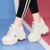Fashion Internal Increase Chunky Shoes Women Comfortable Platform Shoes Female Casual Vulcanized Shoes Fashion High Heel Woman Sneakers