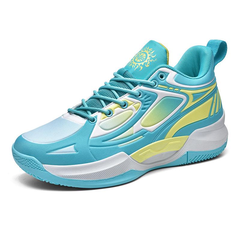 Men's Sports Shoes New Children's Primary and Secondary School Students and Older Children's Sports Cement Ground Training Actual Basketball Shoes 202