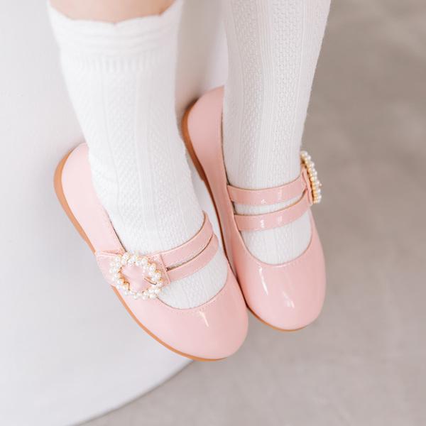 Baby Jam Girls' Ena Flat Pink-Y785