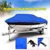 Heavy Duty Fishing Ski Boat Cover for 11-13' 14-16' 17-19' 20-22' V-Hull Waterproof Sunproof UV Protector Boat Mooring Cover