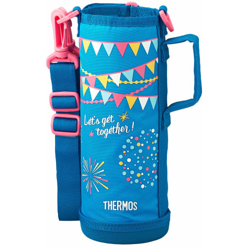 Thermos Replacement Parts 2-Way Bottle FHO-1001WF and Handy Pouch Blue Flag (BL-F)