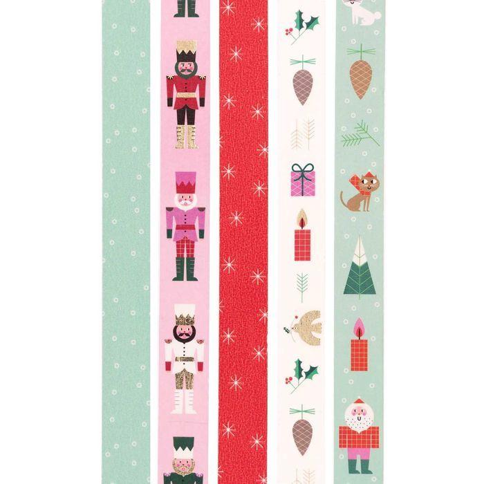Set of 5 Christmas Masking Tapes