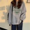 Women's 2024 Autumn Korean Loose-Fit Letter Round Neck Sweater