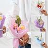 Graduation Flower Knitted Simulated Flower Bouquets Simulation Artificial Flowers