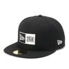 New Era 59FIFTY Box Logo Black Cap,
