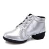 Ladies Modern Dance Shoes Women Adult Square Dance Shoe Mid-Heel Soft Bottom Black Dancing Women's Performance Shoes