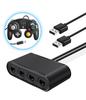 Tukebon GC Controller Conversion Adapter for Switch GC Controller Connection Tap Nintendo GameCube Controller Connection Tap 4 Ports Play Up To 8
