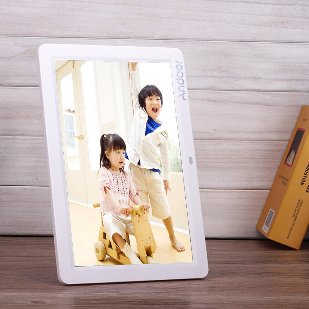 Andoer 12" Wide Screen HD LED Digital Picture Frame Digital Album High Resolution 1280*800