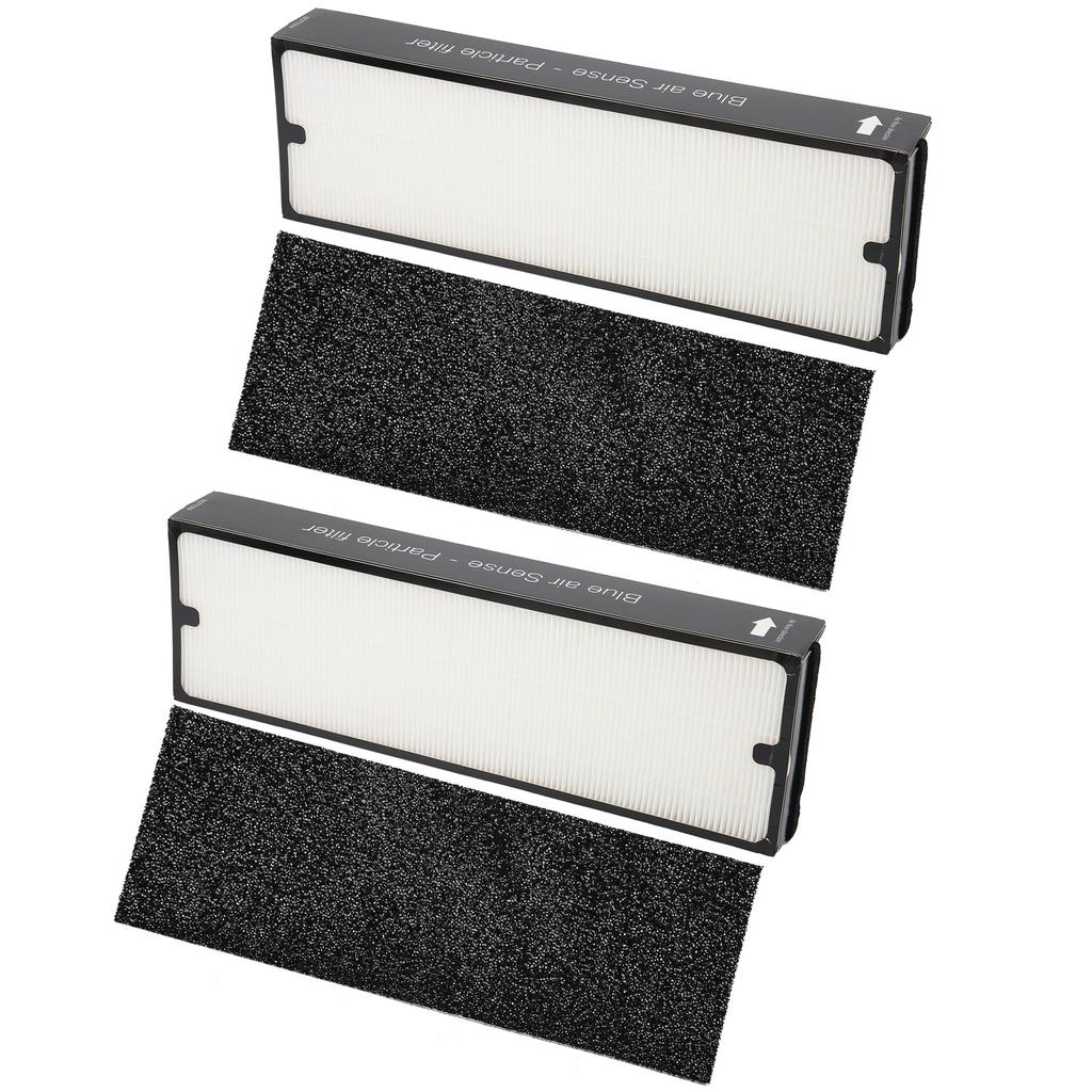 2 Set Particle Type Filter Mesh Filter Element Replacement Fit for Blue Air Sense Series Air