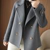 Short Woolen Coat Women's Autumn and Winter Fashion Casual Small Loose Outer Suit Collar