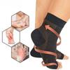1 Pair Copper Compression Recovery Foot Sleeves for Men & Women, Copper Infused Plantar Fasciitis Socks for Arch Pain