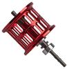 HEIGHTEN Reel Spool Daiwa PR100 PT100 Bait Reel Replacement Spool with Bearing (Red) (419)