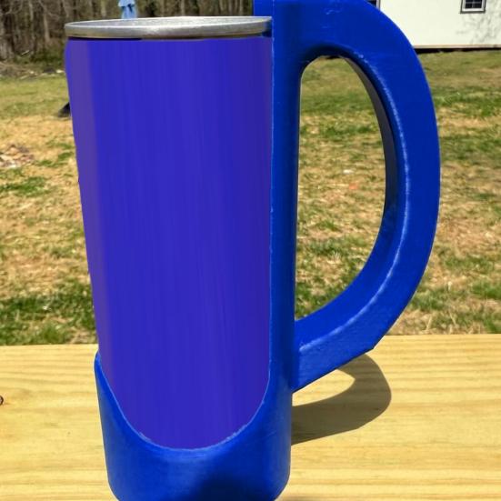 12oz Slim Can Holder 3D-Printed Can Handle Lightweight Plastic Beverage Sleeve Outdoor Drink Holder for Red Bull Soda Beer Cold Drinks