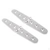 2 Pieces 6'' Cast Boat Strap Hinge Heavy Duty 316 Stainless Steel Hardware For Marine Yacht