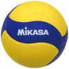 MIKASA Volleyball Practice Size for and High Recommended Internal Pressure V335W Ball, 5, Adults, Colleges, Schools, Yellow/Blue, 0.3-0.325 Kgf/cm²,