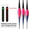 LED Light Color Change Slip Drift Tube Fishing Lure Floats Bobbers Light Stick Floats Bite Alarm