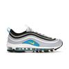 Air Max 97 GS Blue Whisper Kids Sneakers White Blue-Lightning Optic-Yellow 921522-408