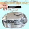 10pcs/20pcs/50pcs Large Transparent Dust Cover for Household Appliances - Protects Fan, Microwave, and Rice Cooker from Dust and Debris